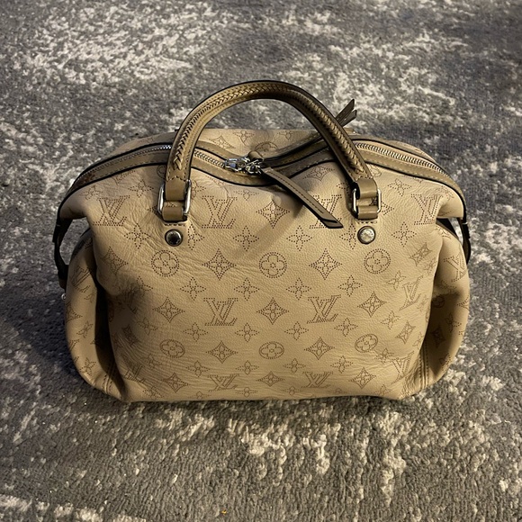 Preloved Louis Vuitton Beige Monogram Satchel - Picture 1 of 7